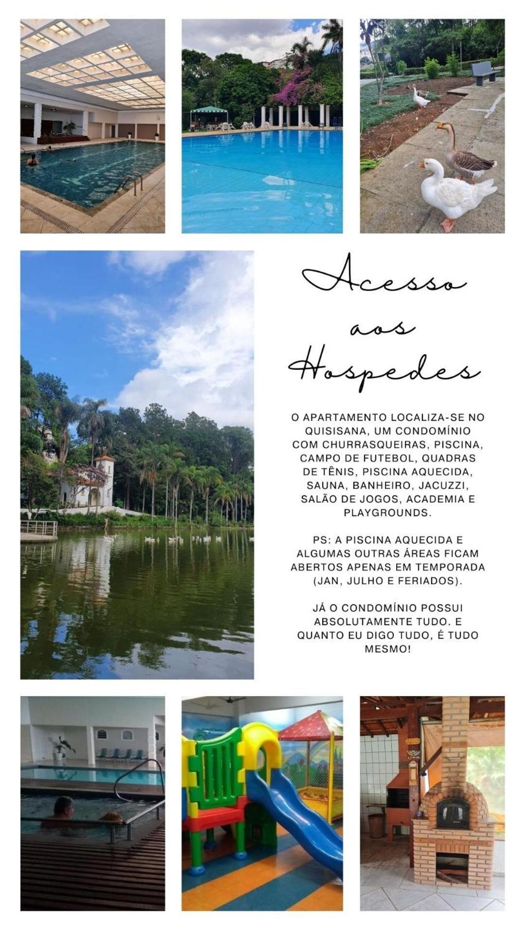 Apartamento Condominio Quisisana Centro Pocos De Caldas Lazer Completo, Uma Estrutura De Resort מראה חיצוני תמונה