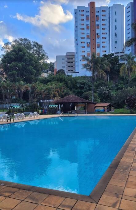 Apartamento Condominio Quisisana Centro Pocos De Caldas Lazer Completo, Uma Estrutura De Resort מראה חיצוני תמונה